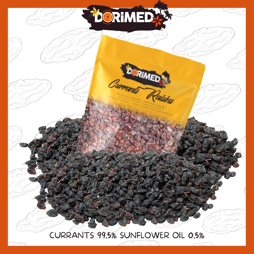 Struguri sultanine Coacăze 1 kg I Struguri sultanine uscate I Struguri sultanine corintice I Origine greacă | Struguri sultanine fără semințe, dulci și dulci | Struguri deshidratați, uscați sau deshidratați | Fără zahăr | Produse deshidratate Naty Shop