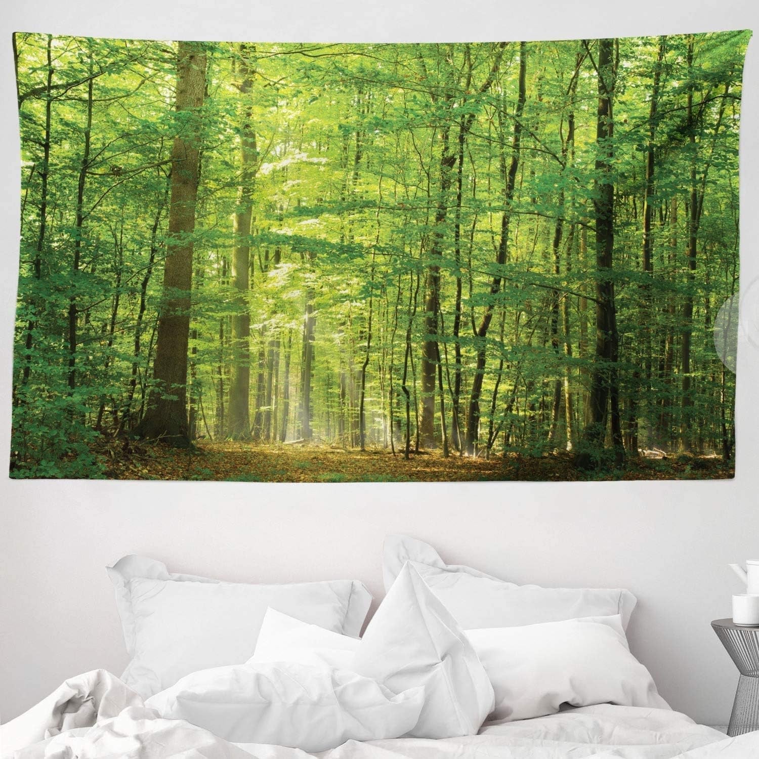 Abakuhaus tapisserie forêt couvre-lit feuilles Accueil - Accessoires et Décorations Naty Shop Default Title