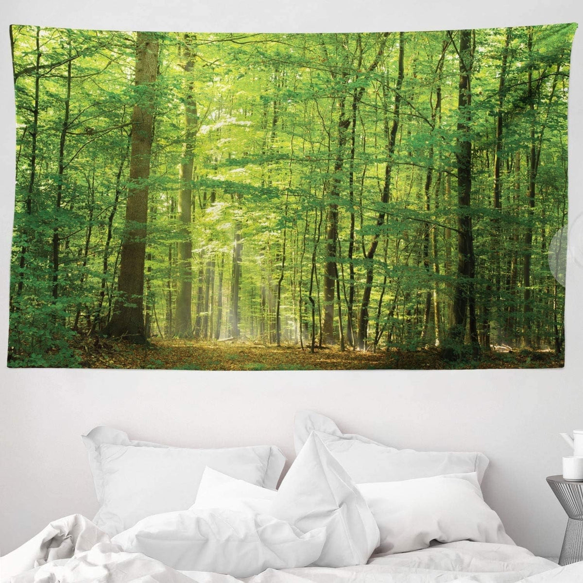 Abakuhaus tapisserie forêt couvre-lit feuilles Accueil - Accessoires et Décorations Naty Shop Default Title