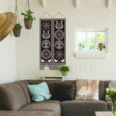 Tapisserie ahandmaker symbole viking arbre de vie runes Maison - Accessoires et Décorations Naty Shop