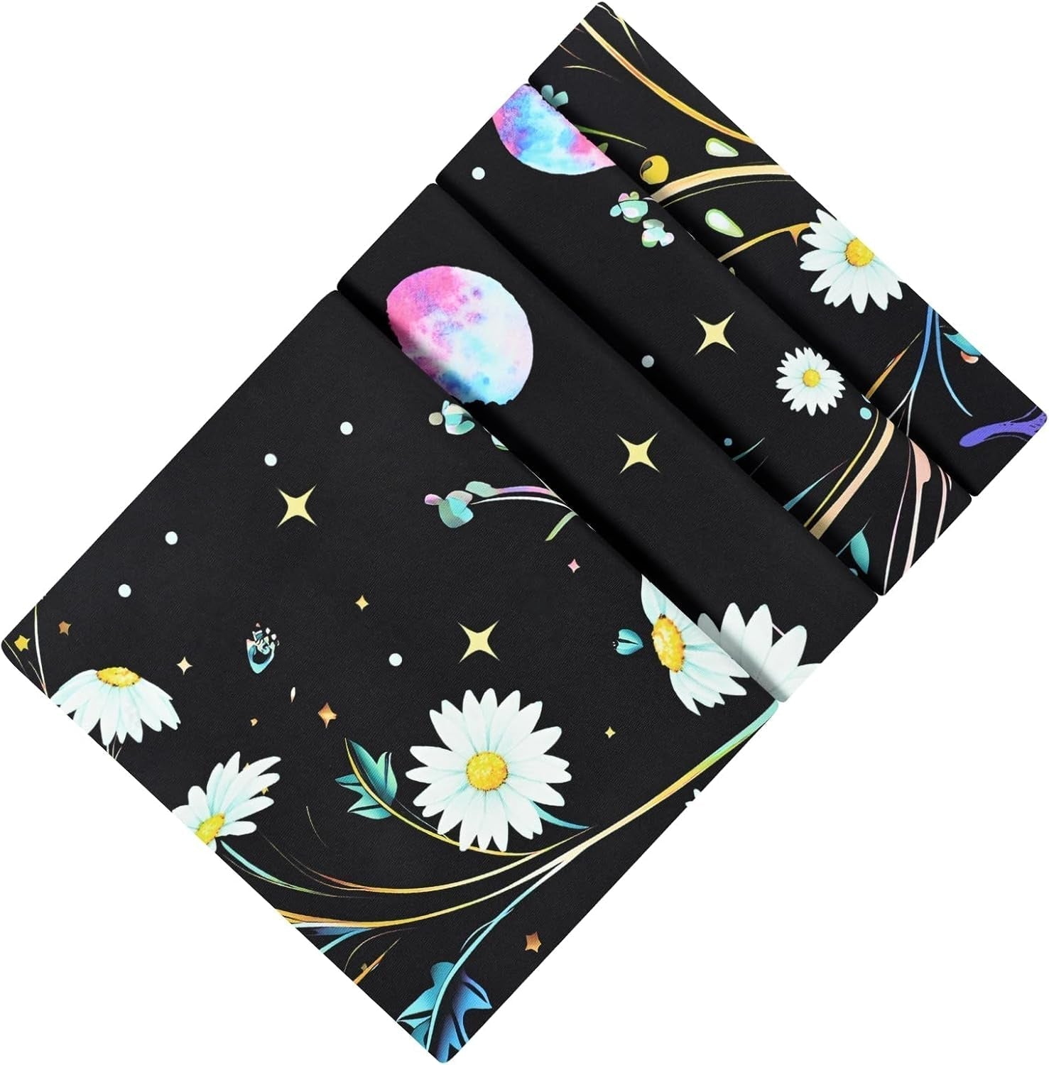 Tapisserie alishomtll papillon phase de lune floral marguerite noir Accueil - Accessoires et Décorations Naty Shop
