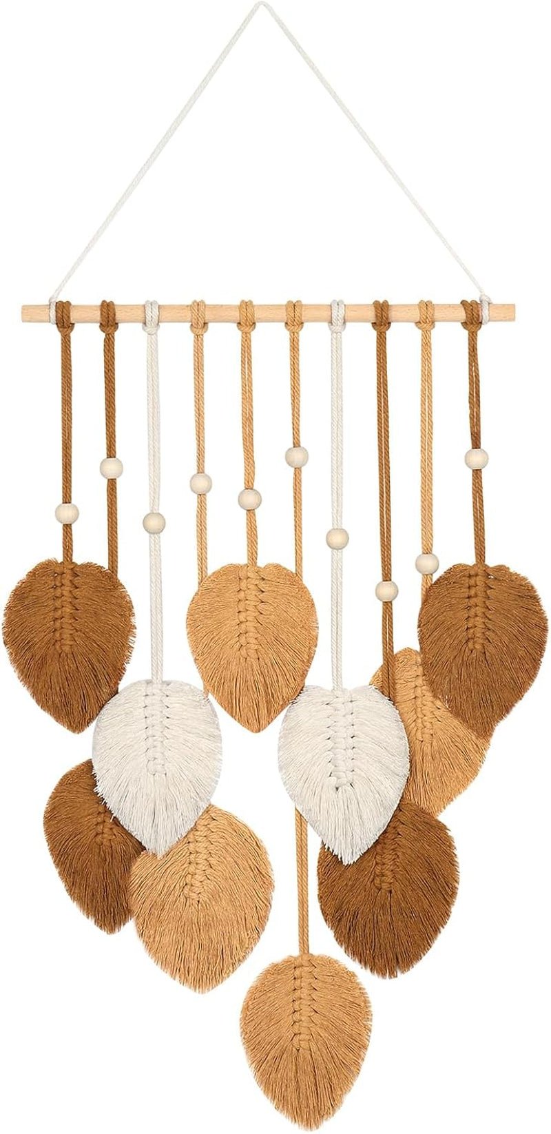 Tapisserie betylfoy perles bois feuilles vertes Accueil - Accessoires et Décoration Naty Shop Coloris kaki