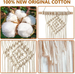 Pièce de tapisserie suspendue tissée main chic Maison - Accessoires et Décorations Naty Shop