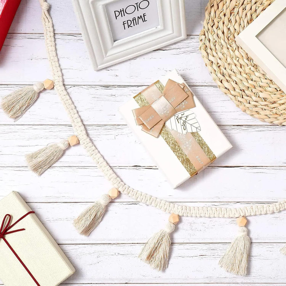 Pièces de tapisserie franges guirlande bannière tissus en coton Accueil - Accessoires et Décoration Naty Shop