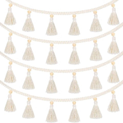 Pièces de tapisserie franges guirlande bannière tissus en coton Accueil - Accessoires et Décorations Naty Shop Default Title