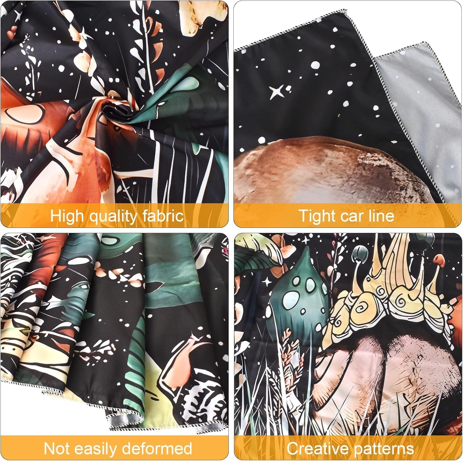 Tapisserie champignons de la jungle suspendus escargots de la forêt Accueil - Accessoires et Décorations Naty Shop