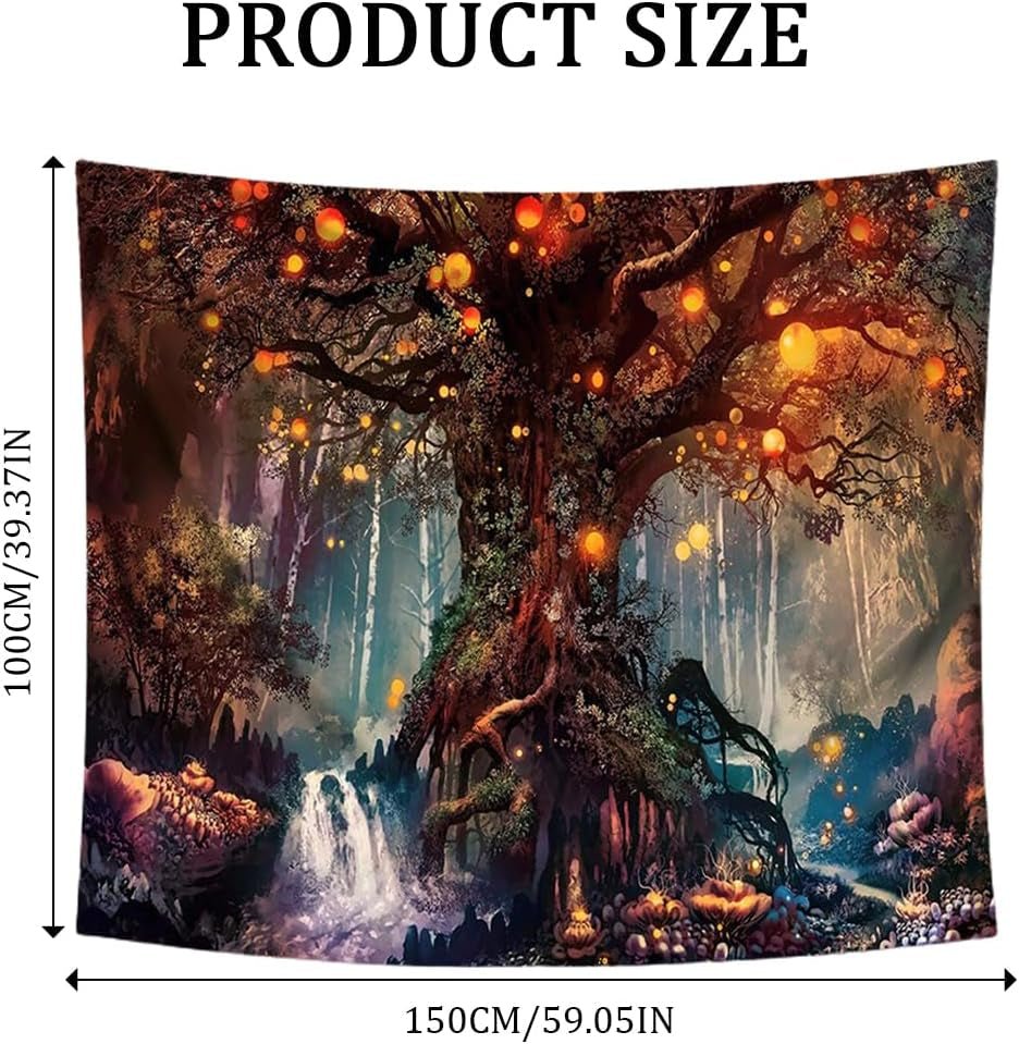 Tapisserie arbre de vie Casa - Accessoires et Décorations Naty Shop