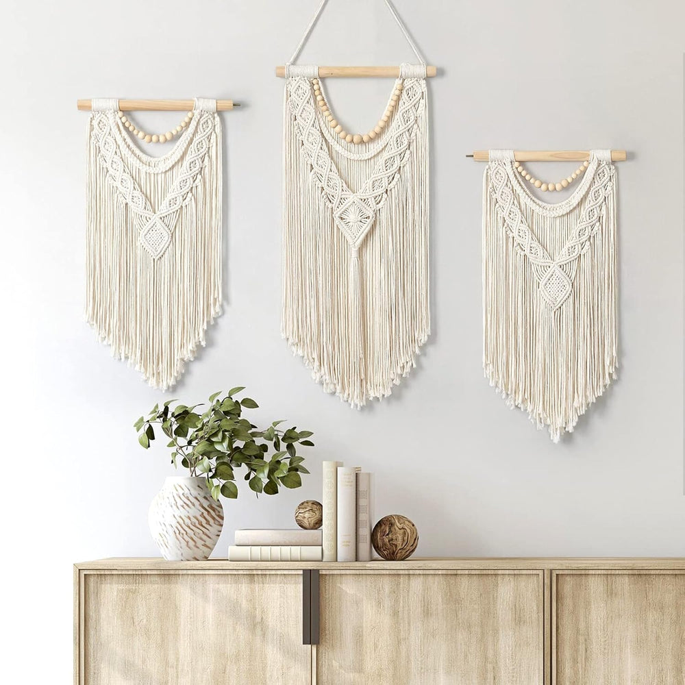 Tapisserie dremisland grande déco tissée beige Casa - Accessoires et Décorations Naty Shop