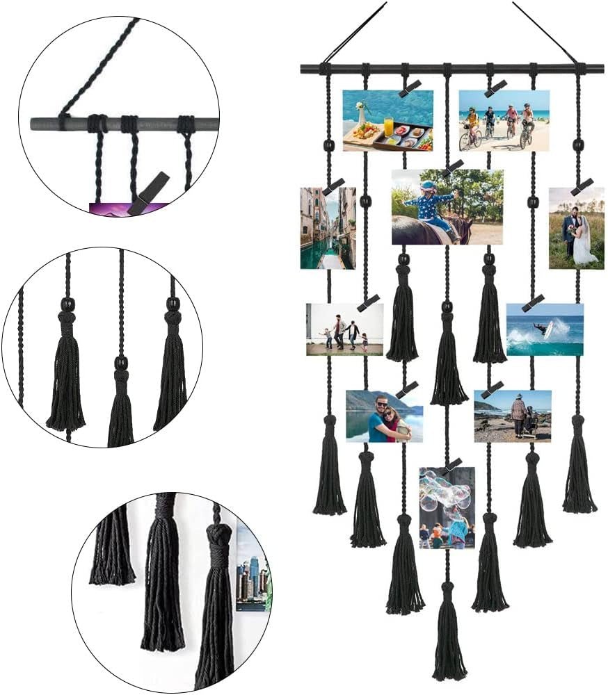 Tapiserie fotografie franghie foto cleme din lemn carlige Casa - Accesorii si Decoratiuni Naty Shop