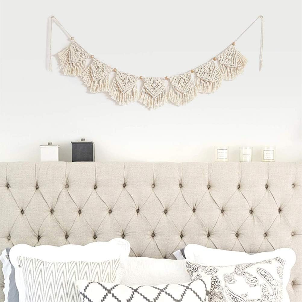 Tapisserie franges guirlande bannière coton tissus mariage Accueil - Accessoires et Décorations Naty Shop