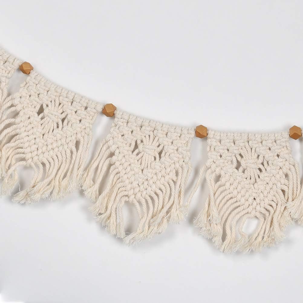 Tapisserie franges guirlande bannière coton tissus mariage Accueil - Accessoires et Décorations Naty Shop