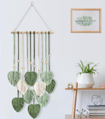 Crochet tapisserie feuilles fait main Accueil - Accessoires et Décorations Naty Shop