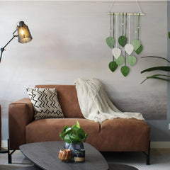 Crochet tapisserie feuilles fait main Accueil - Accessoires et Décorations Naty Shop