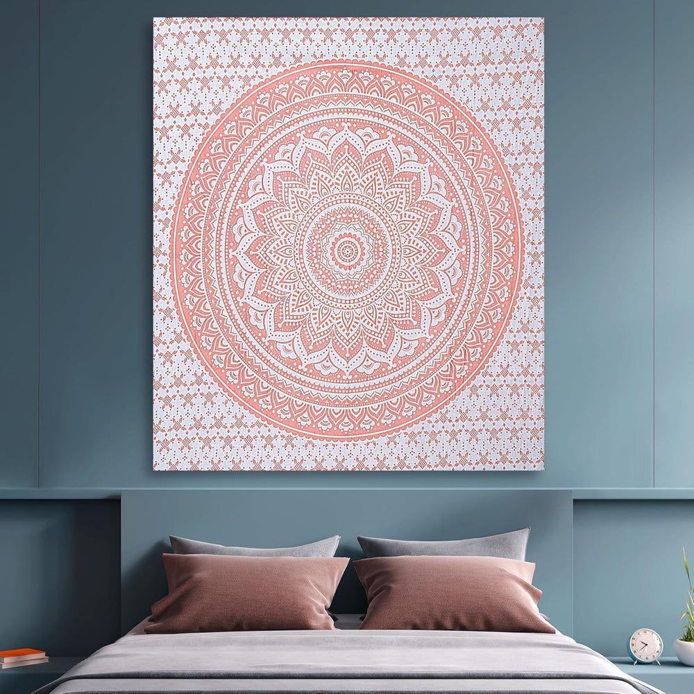 Meuble tapisserie mandala rose finesse Maison - Accessoires et Décorations Naty Shop Default Title