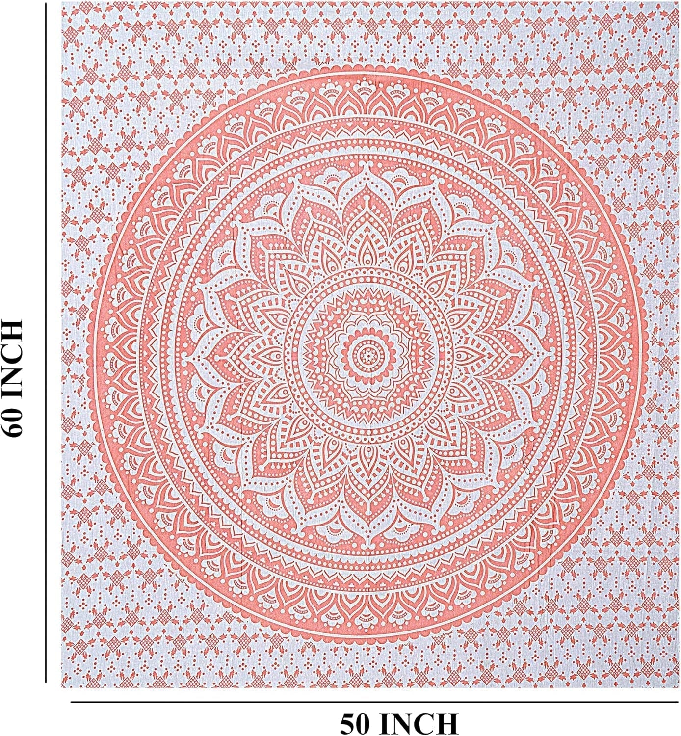 Meuble tapisserie mandala rose finesse Maison - Accessoires et Décoration Naty Shop