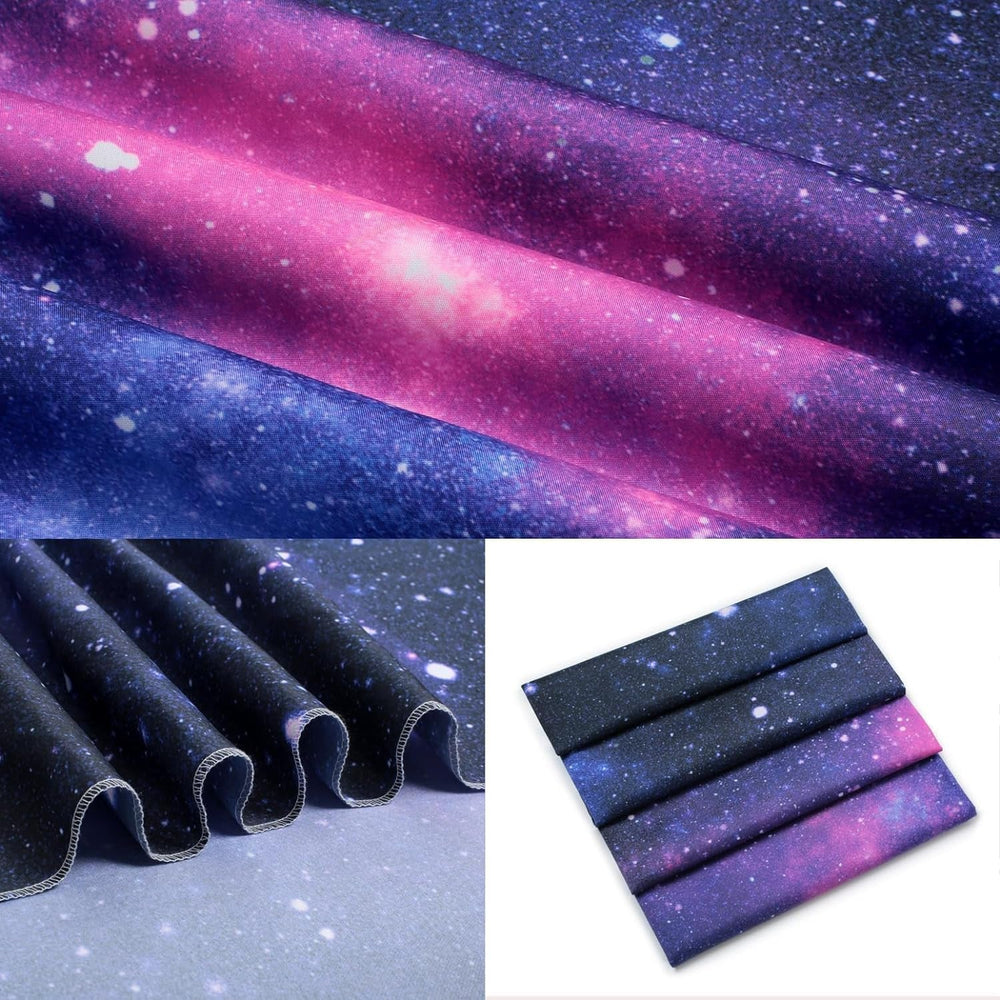 Tapisserie galaxie lumière noire ciel étoilé bleu réactif Accueil - Accessoires et Décorations Naty Shop