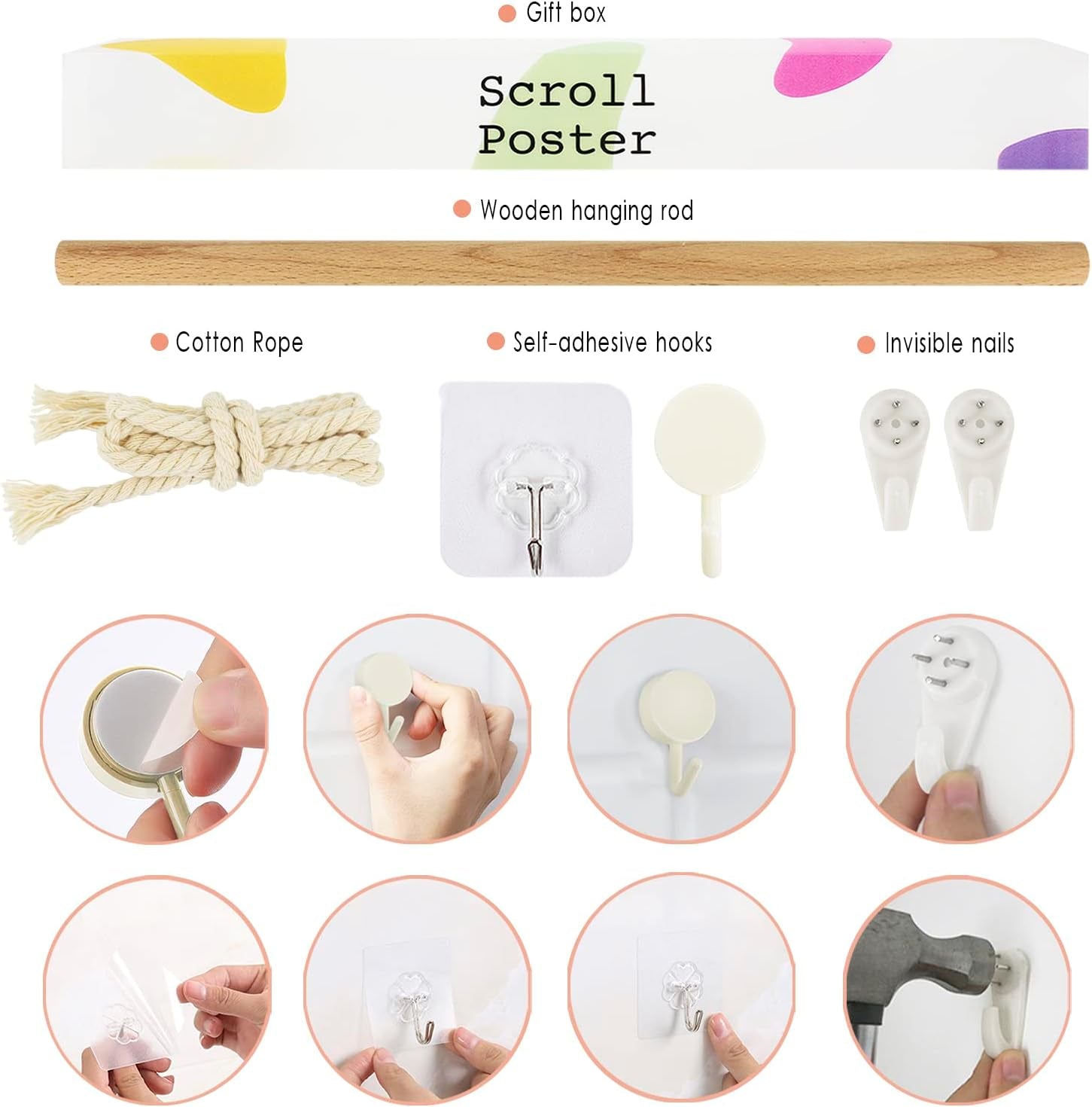 Tapisserie suspendue toile mur art bannière anime Maison - Accessoires et Décorations Naty Shop