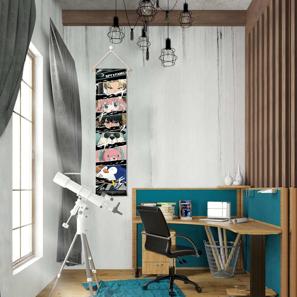 Tapisserie suspendue toile mur art bannière anime Maison - Accessoires et Décorations Naty Shop