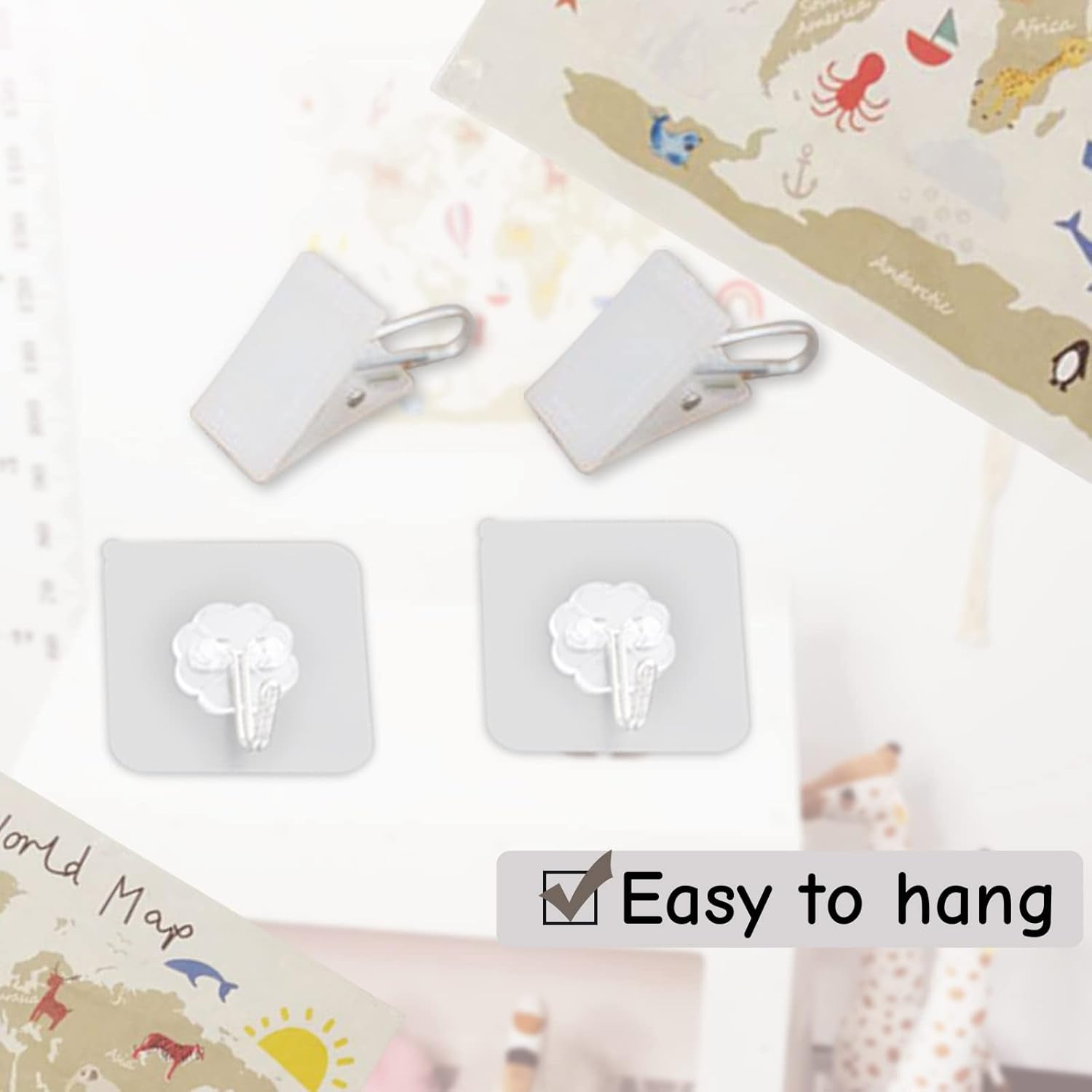 Haokaini tapisserie carte du monde lit bébé photo Accueil - Accessoires et Décoration Naty Shop