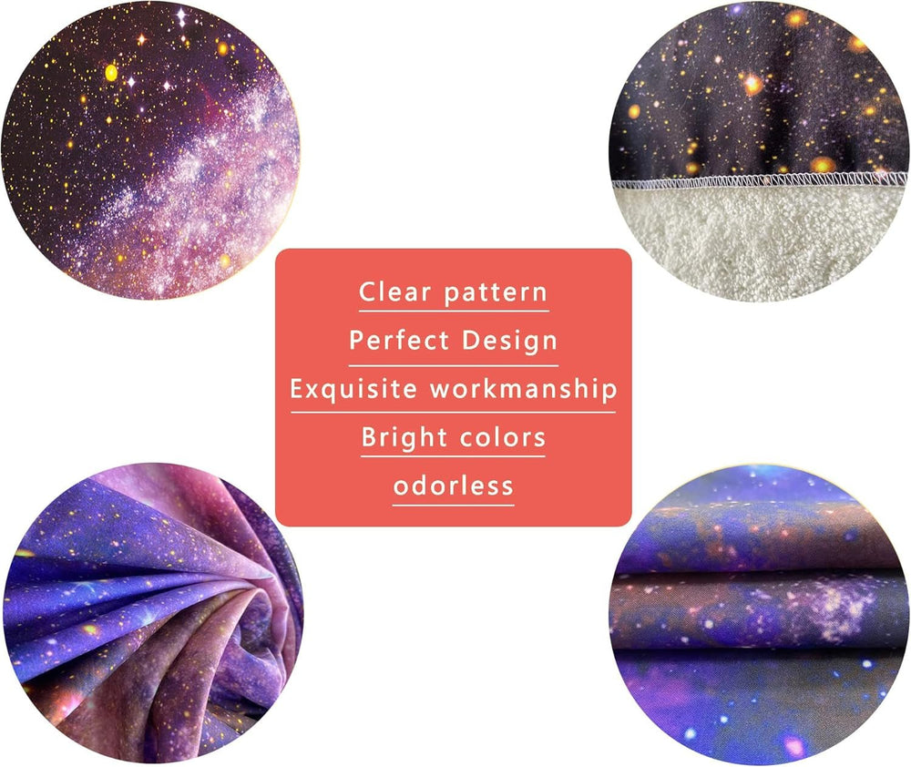 Holavida tapisserie fluorescente galaxie ciel étoilé esthétique abstraite Maison - Accessoires et Décorations Naty Shop