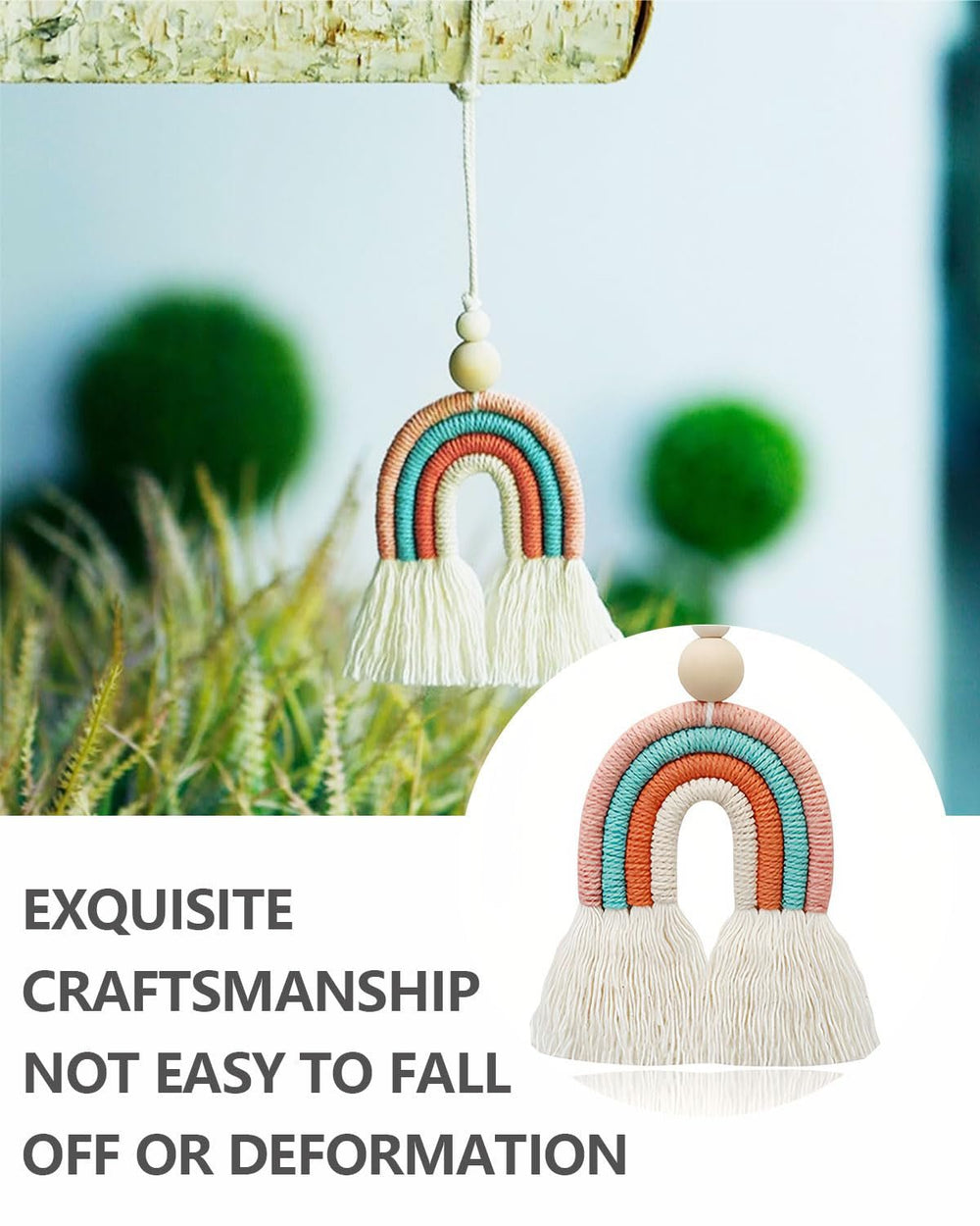 Tapisserie kgduyc pièce tissée main arc-en-ciel14 chambre d'enfant arc-en-ciel Maison - Accessoires et Décorations Naty Shop