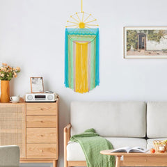 Tapisserie lomohoo dreamcatcher tapisserie motif soleil chambre arc-en-ciel Maison - Accessoires et Décorations Naty Shop