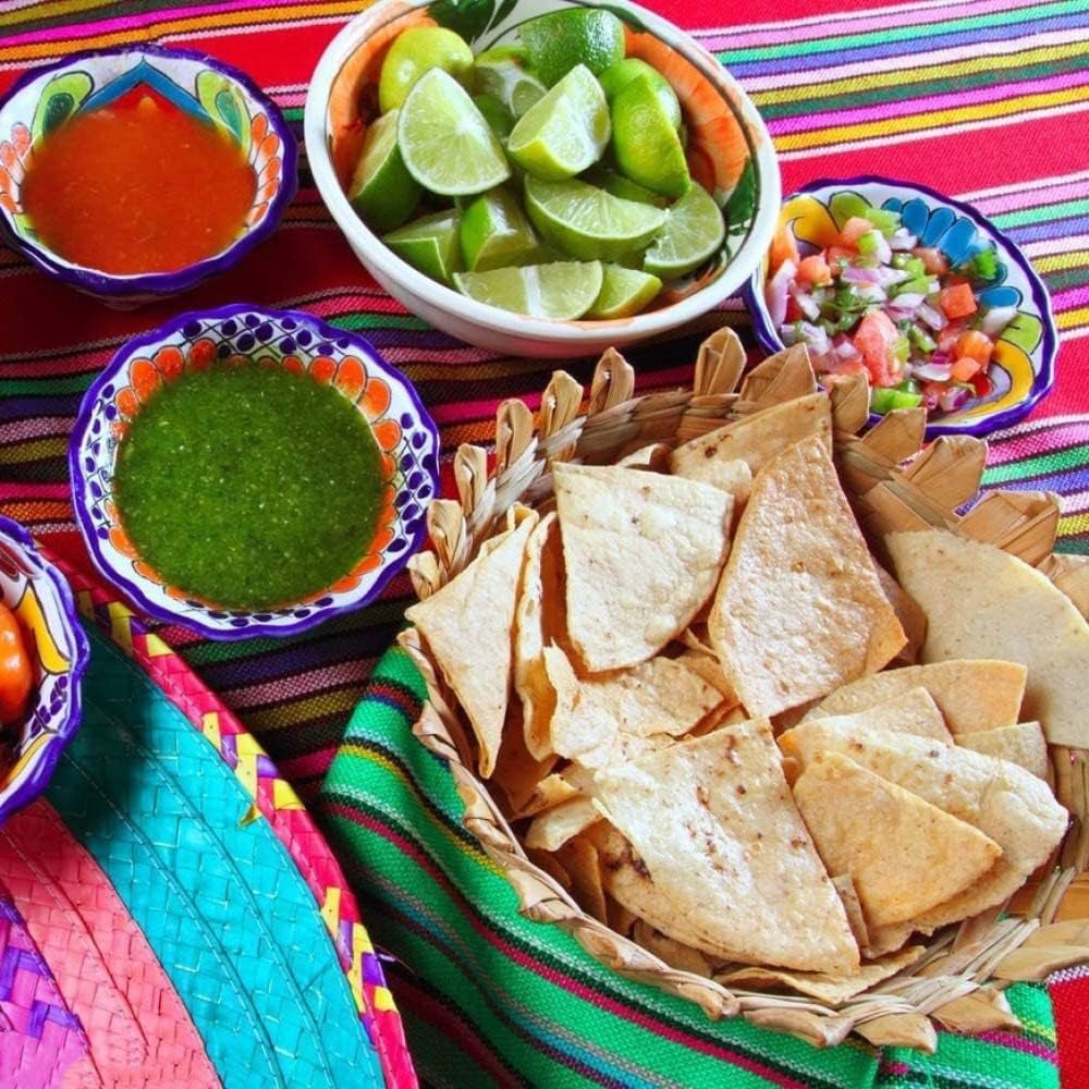 Tapisserie toile table mexicaine mariage mexicain saltillo maison mexicaine - Accessoires et Décorations Naty Shop