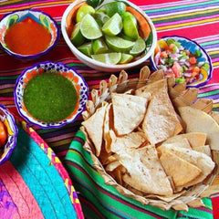 Tapisserie toile table mexicaine mariage mexicain saltillo maison mexicaine - Accessoires et Décorations Naty Shop