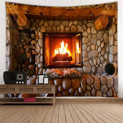 Tapisserie de cheminée toile gobelin goa inde Accueil - Accessoires et Décorations Naty Shop