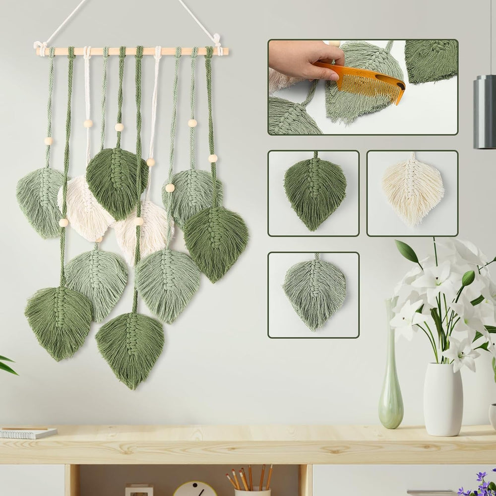 Décoration de fenêtre style tapisserie 40cm vert Accueil - Accessoires et Décorations Naty Shop