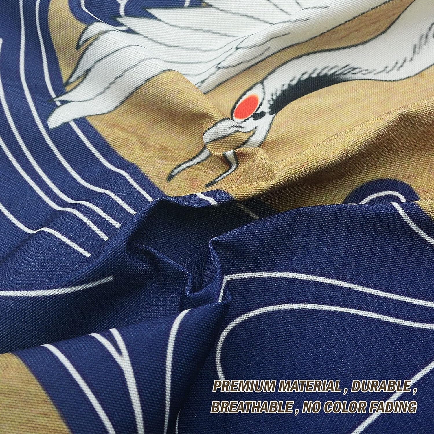 Tapisserie de style japonais rideau long noren en lin épais Maison - Accessoires et Décorations Naty Shop