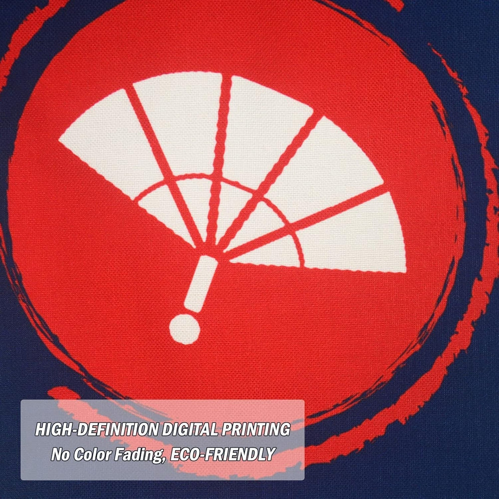 Tapisserie de style japonais rideaux longs noren en lin épais Maison - Accessoires et Décoration Naty Shop