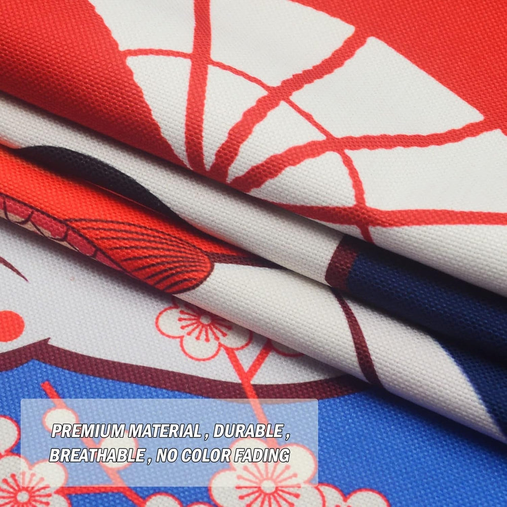 Tapisserie de style japonais rideaux longs noren en lin épais Maison - Accessoires et Décoration Naty Shop