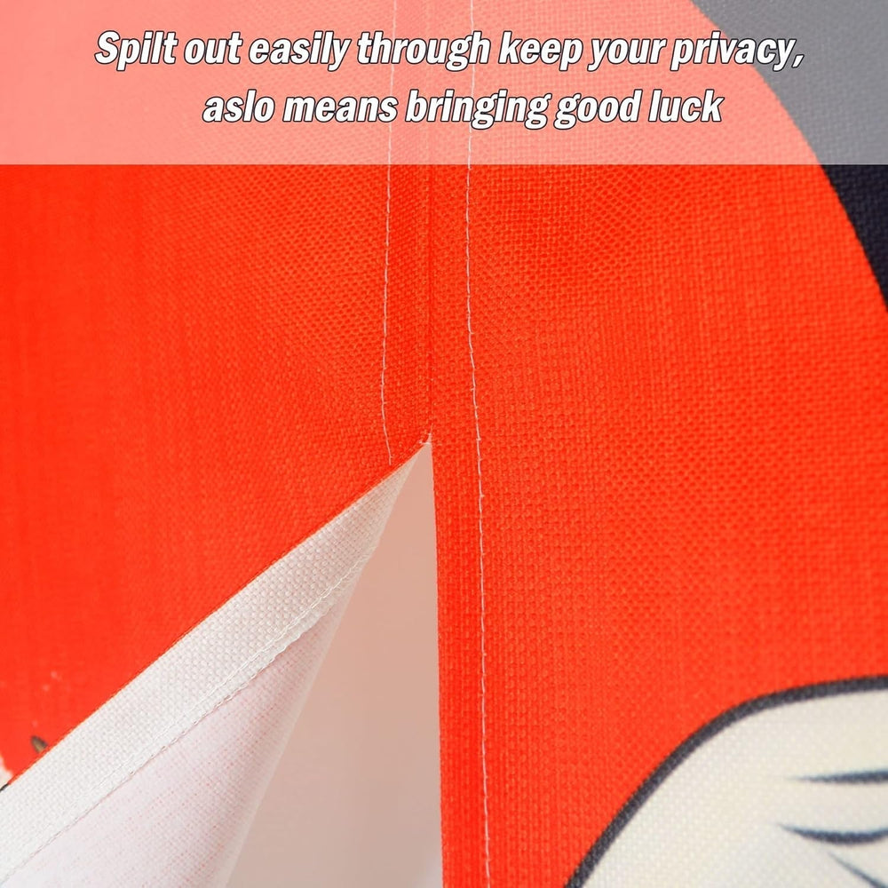 Tapisserie de style japonais rideaux longs noren en lin épais Maison - Accessoires et Décoration Naty Shop