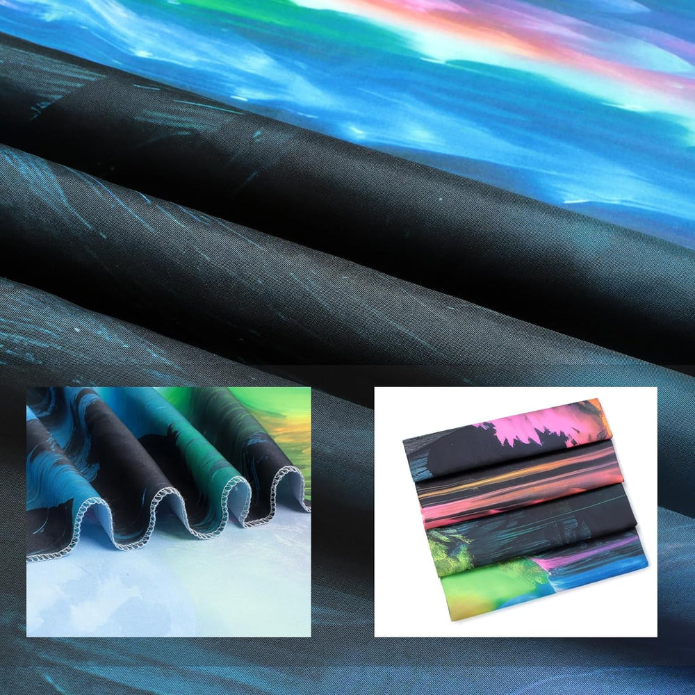 Tapisserie tapisserie cascade planétaire fantaisie lumière noire Maison - Accessoires et Décorations Naty Shop