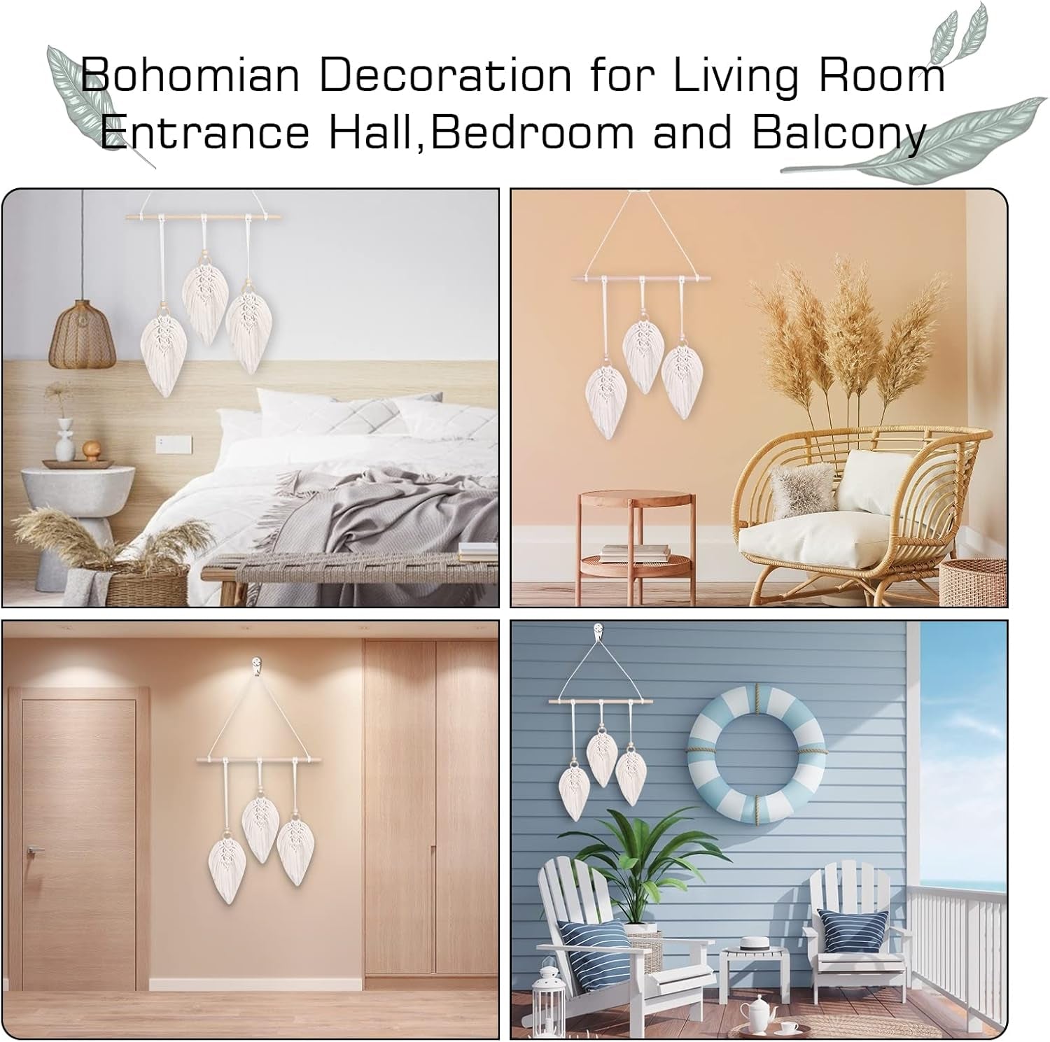 Tapisserie tapisserie tissée main décoration murale chambre d'enfant Maison - Accessoires et Décorations Naty Shop