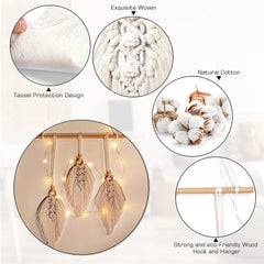 Tapisserie tapisserie tissée main décoration murale chambre d'enfant Maison - Accessoires et Décorations Naty Shop