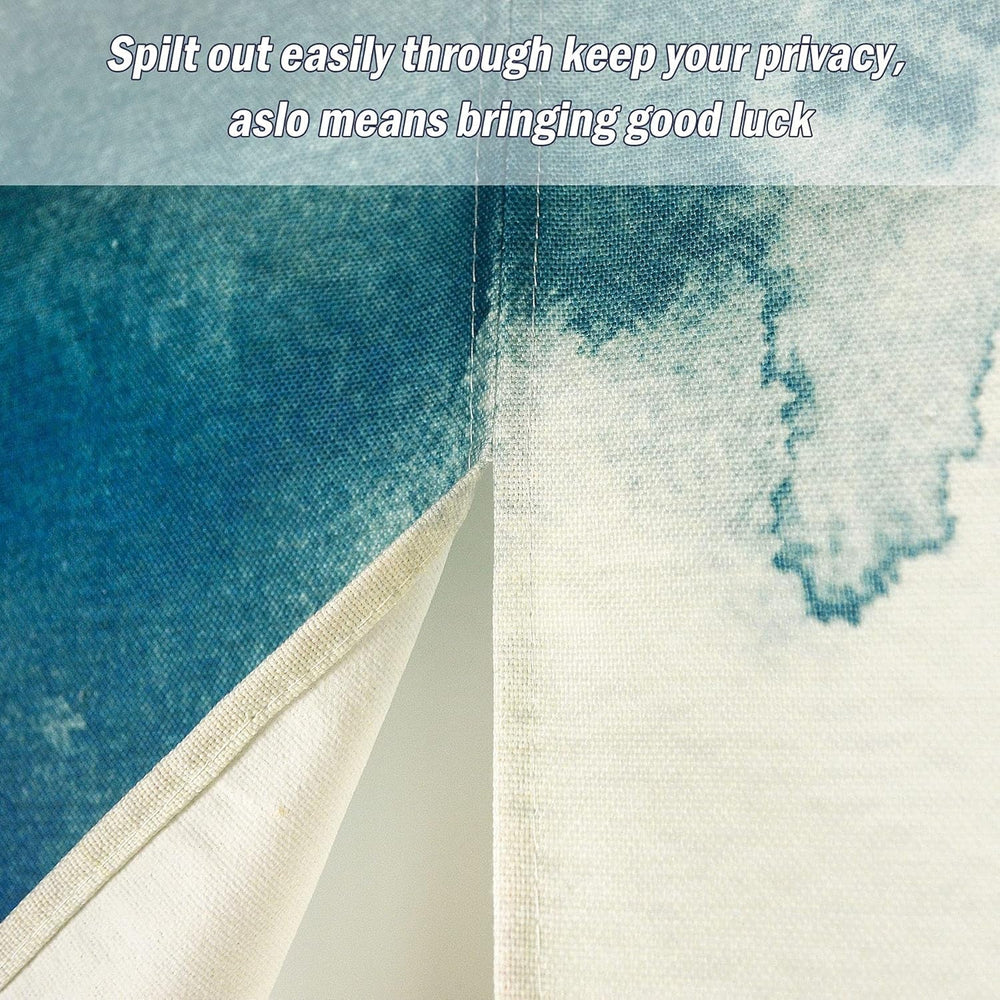 Tapisserie traditionnelle style chinois peinture à l'encre épaisse noren Accueil - Accessoires et Décorations Naty Shop