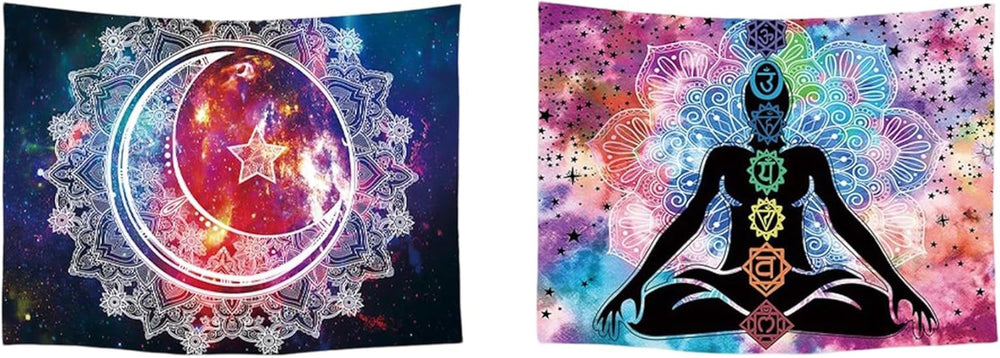 Tapisserie ulticool maison plage mer palmier île Maison - Accessoires et Décorations Naty Shop Chakra Mandala