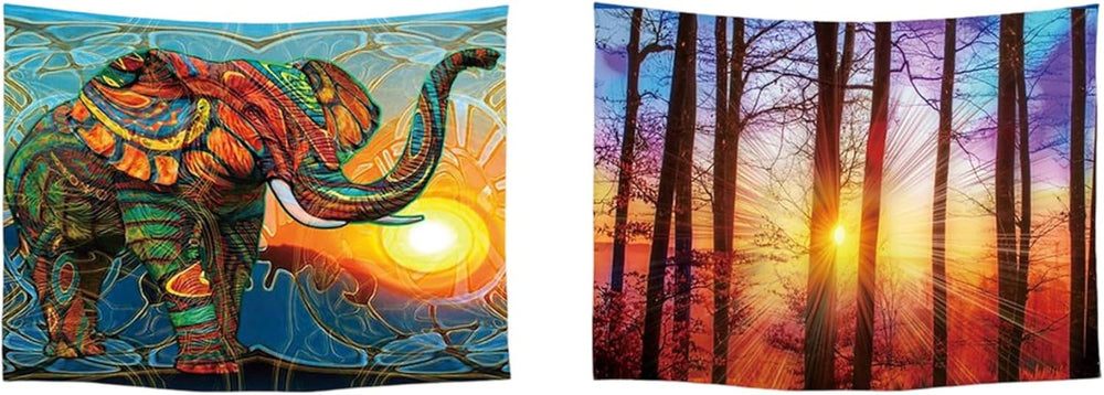 Ulticool tapisserie maison plage mer palmier île - Naty Shop