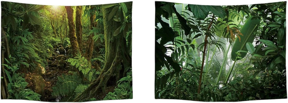 Tapisserie ulticool maison plage mer palmier île Maison - Accessoires et Décorations Naty Shop Nature de la forêt tropicale