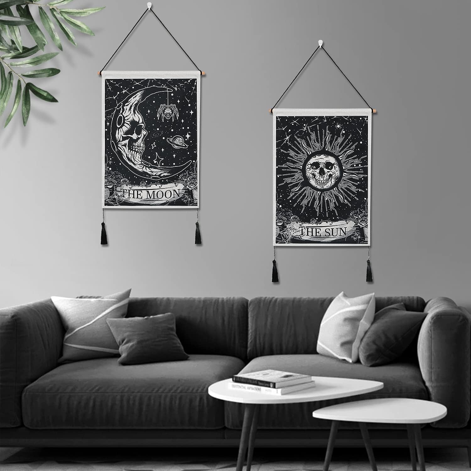 tapisserie Weldomcor tarot crâne coucher de soleil Accueil - Accessoires et Décorations Naty Shop