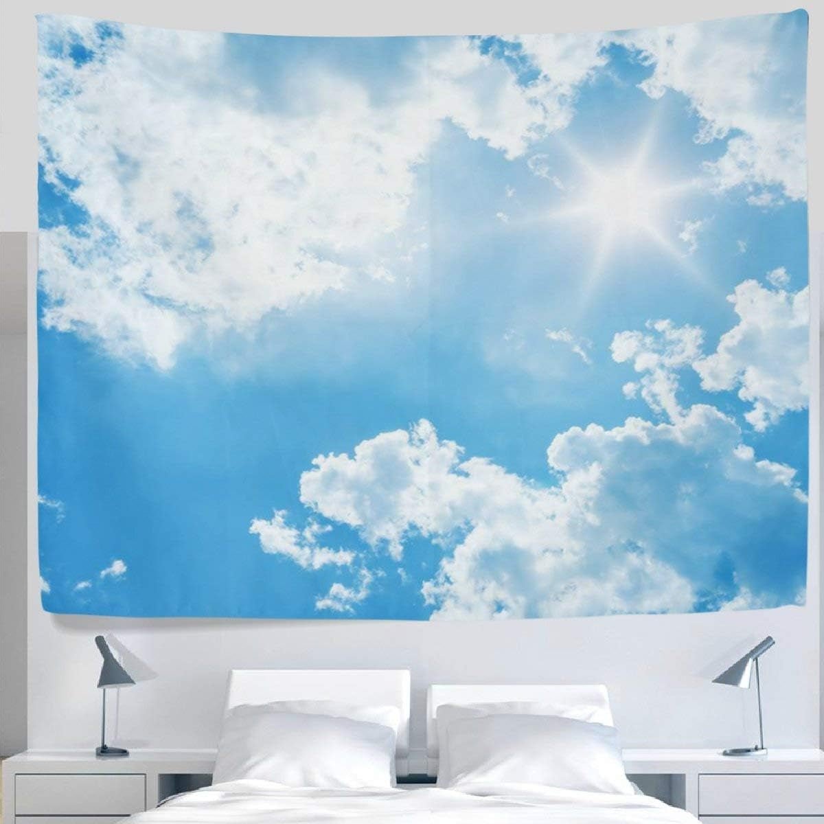 Tapisserie yisumei chambre ciel bleu Maison - Accessoires et Décorations Naty Shop 230L X 150B Cm