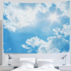 Tapisserie yisumei chambre ciel bleu Maison - Accessoires et Décorations Naty Shop 230L X 150B Cm
