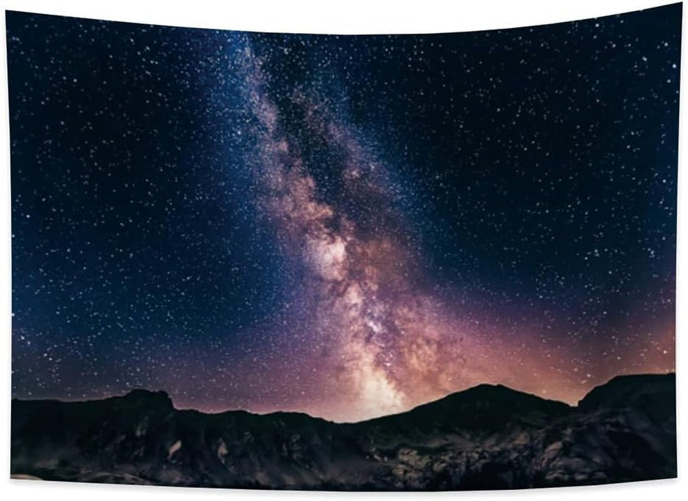 Tapisserie yongfoto ciel étoilé nébuleuse étoiles mystérieuses Maison - Accessoires et Décorations Naty Shop 70L X 100B Cm