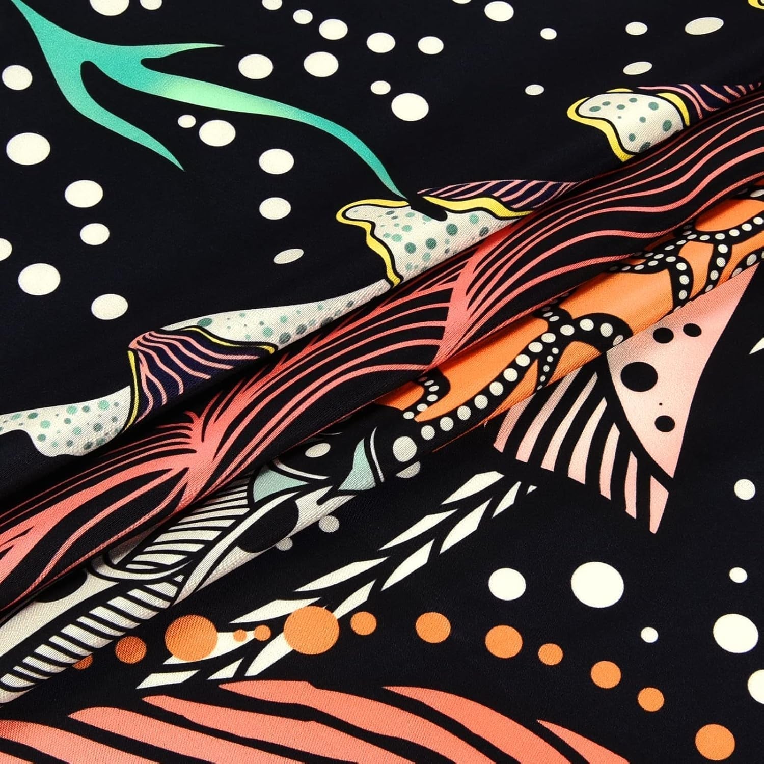 Tapisserie yrendenge yeux de champignon tissu mural créatures marines Maison - Accessoires et Décorations Naty Shop