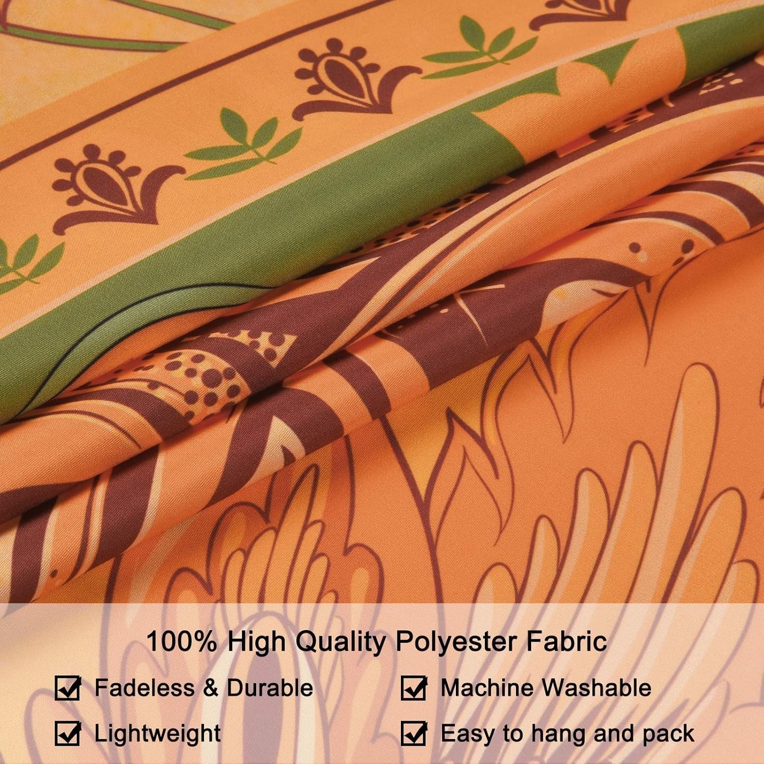 Tapisserie yugarlibi soleil brûlant fleurs de printemps mur vintage Maison - Accessoires et Décorations Naty Shop