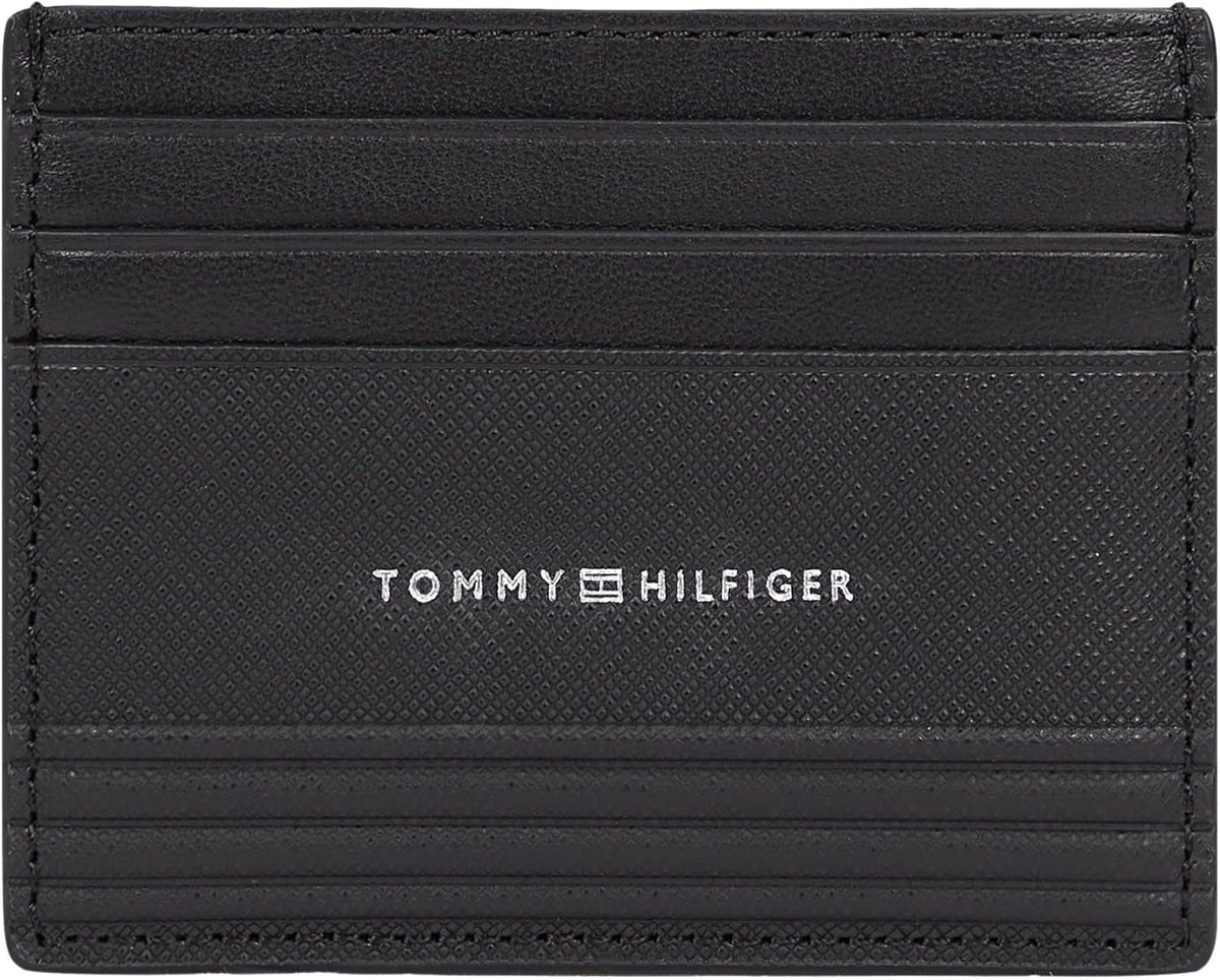 Tommy Hilfiger Am0am13257 hommes portefeuille hommes Naty Shop noir (noir) Os