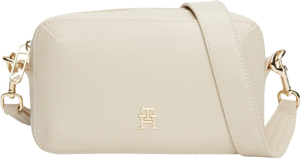 Tommy Hilfiger Sac bandoulière Chic Flap Crossover Petit Sacs femme Naty Shop Beige (classic beige)