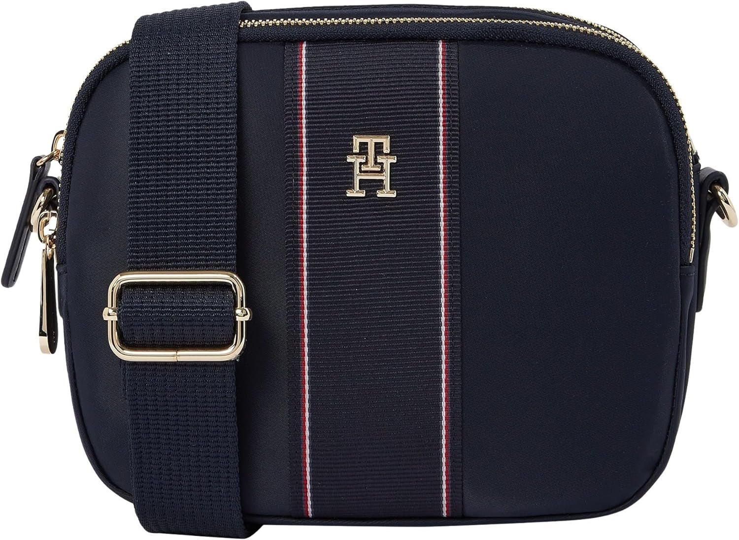 TOMMY HILFIGER Poppy Camera Bag Body Aw0aw17230 Crossover Bagages et équipement de voyage Naty Shop Bleu (Space Blue Body) pour femme